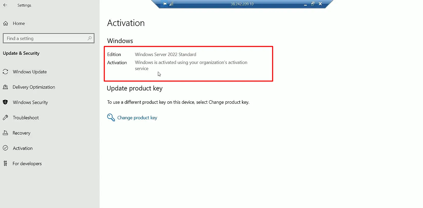 Windows License Activation on Contabo VPS